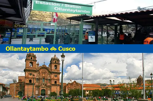 Ollantaytambo to Cusco transportation